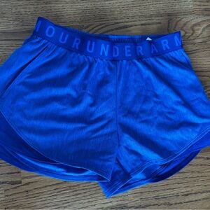 Under Armour women’s XS shorts blue athletic loose nwt